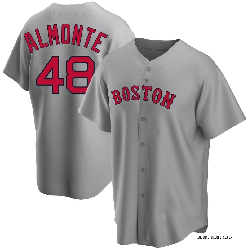 Abraham Almonte #48 Boston Red Sox at New York Yankees September 24, 2022  Game Used Road Alternate Jersey, Size 46