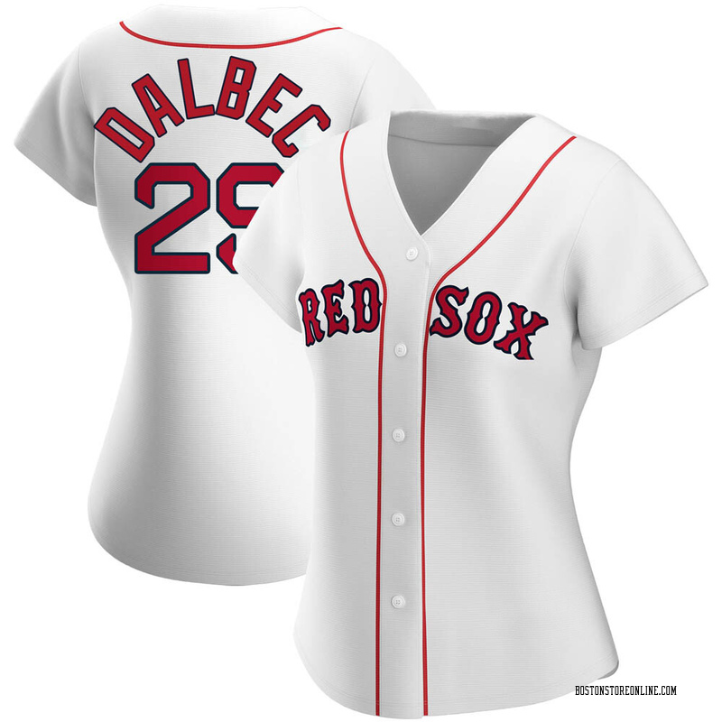 Bobby Dalbec Women's Nike White Boston Red Sox Home Replica Custom Jersey Size: Large