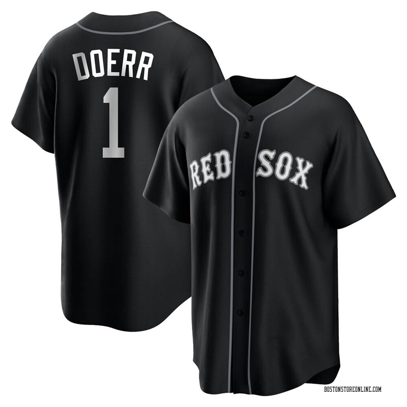 Men's Mitchell and Ness Boston Red Sox #1 Bobby Doerr Replica