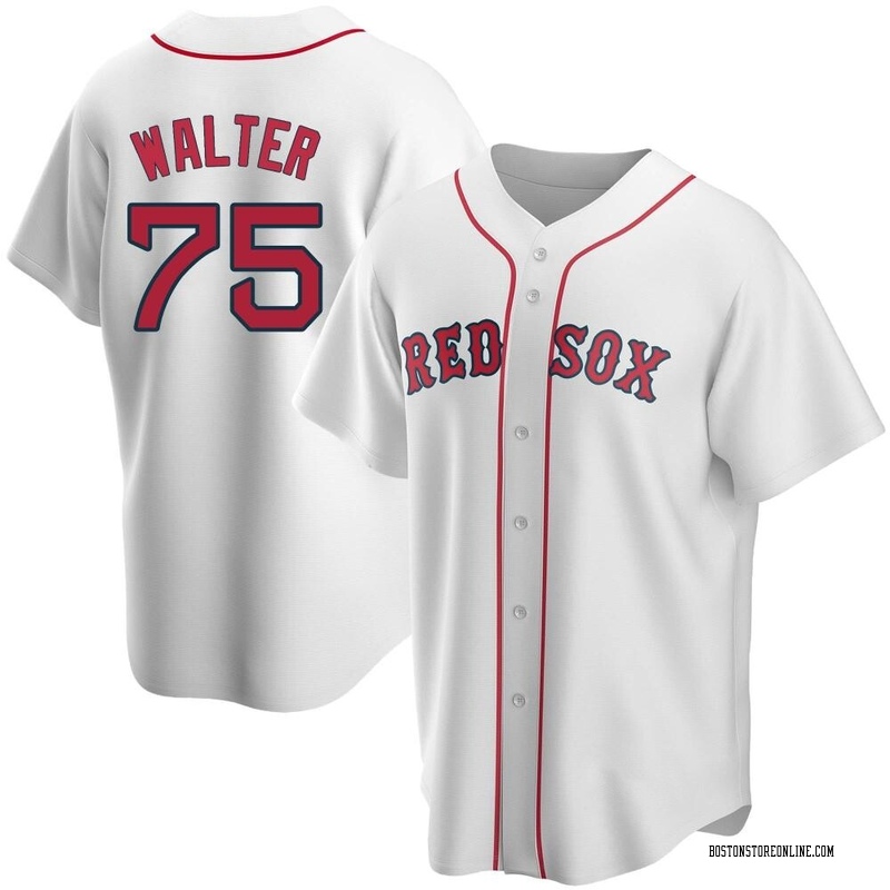 Brandon Walter Youth Nike White Boston Red Sox Home Replica Custom Jersey Size: Large