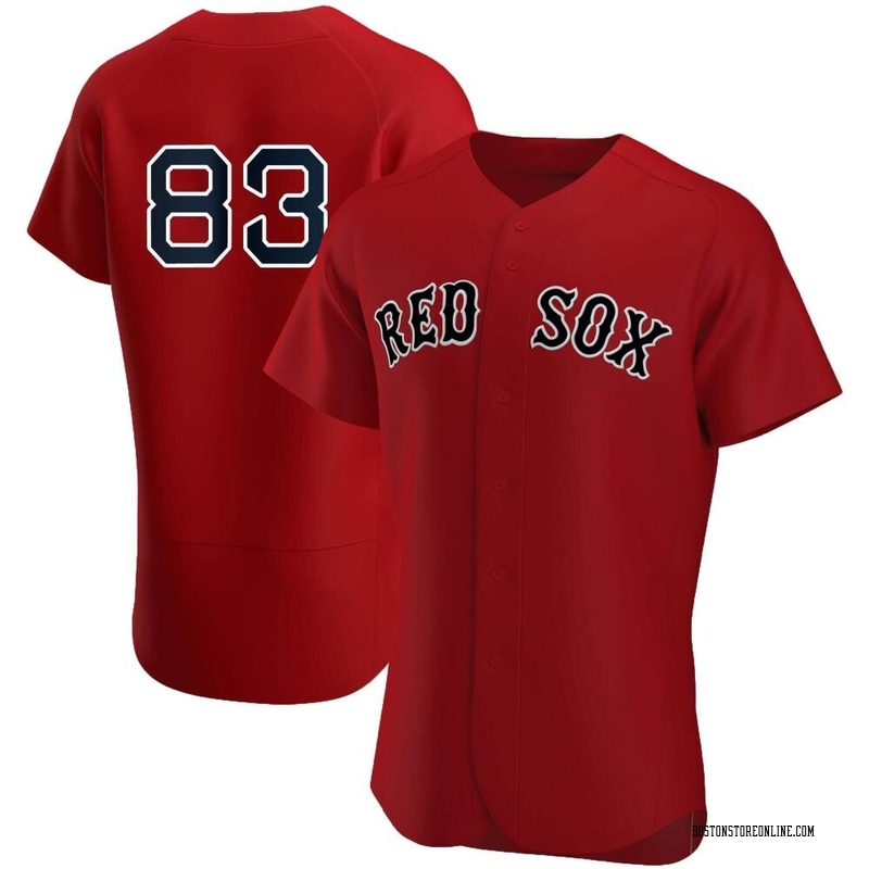 Brennan Bernardino Women's Boston Red Sox Home Jersey - White Authentic