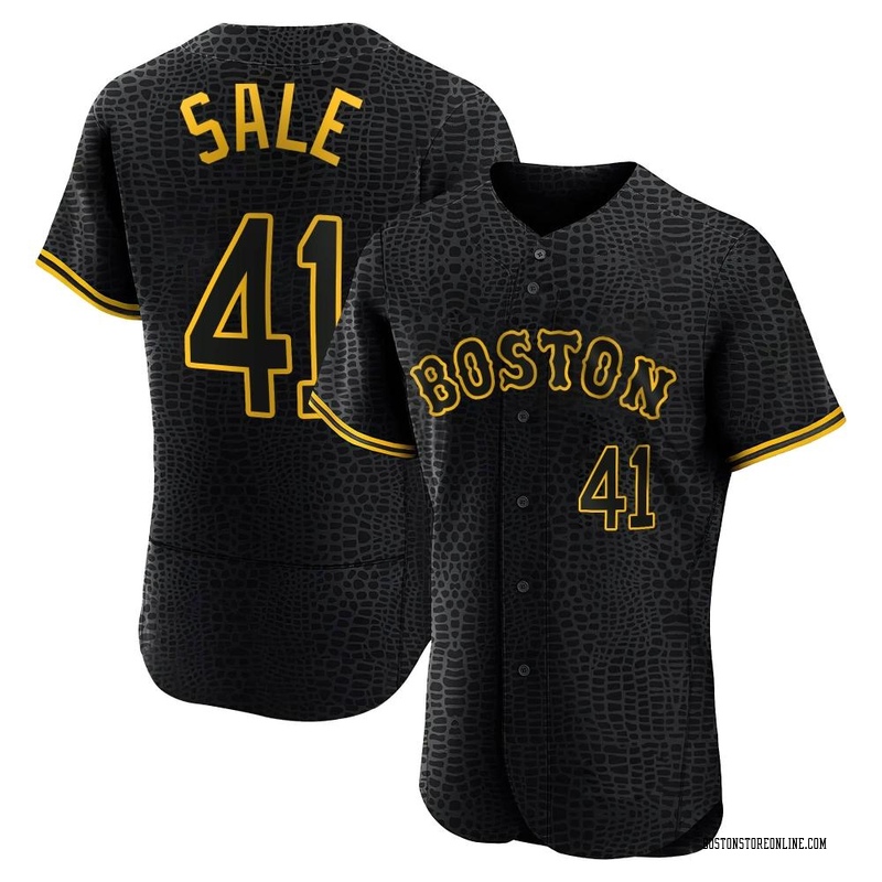 Chris Sale #41 Team Red Sox Printed Baseball Jersey Fanmade Collection