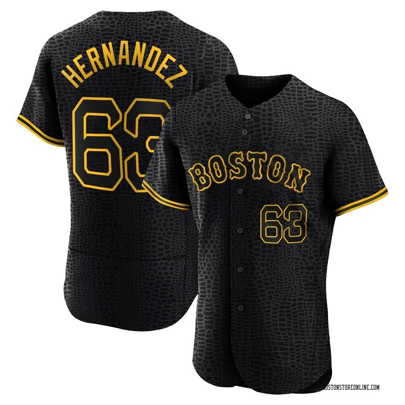 Darwinzon Hernandez Boston Red Sox Men's Navy Base Runner Tri-Blend T-Shirt  