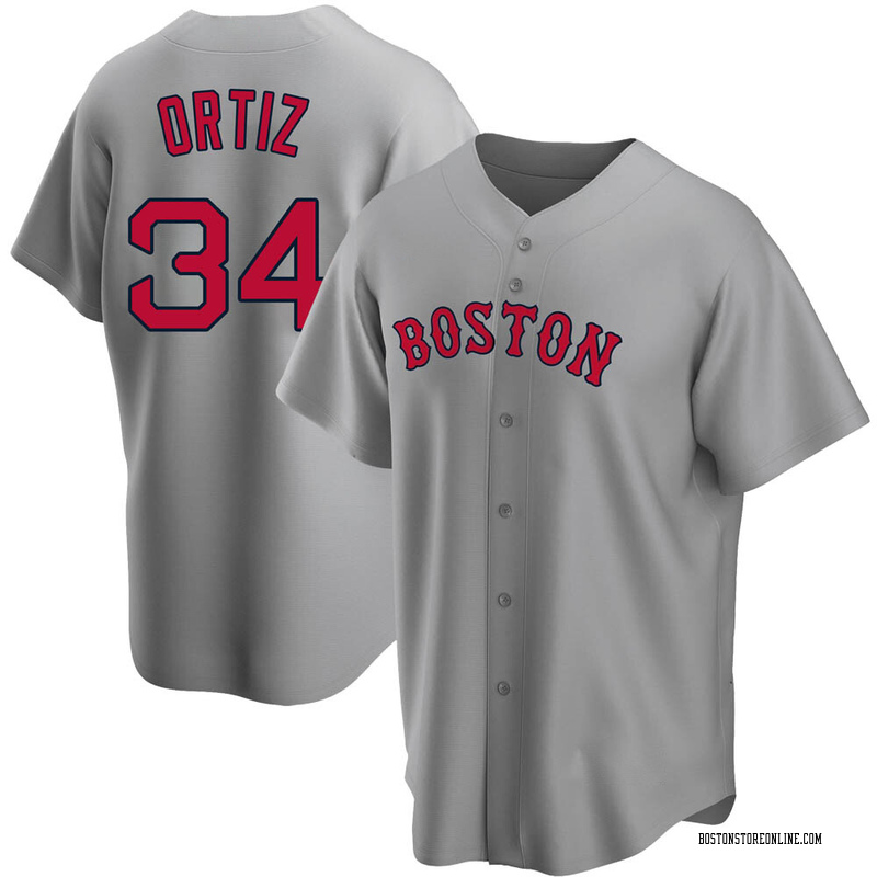  Youth David Ortiz Boston Red Sox Red Alternate Replica Jersey :  Sports & Outdoors