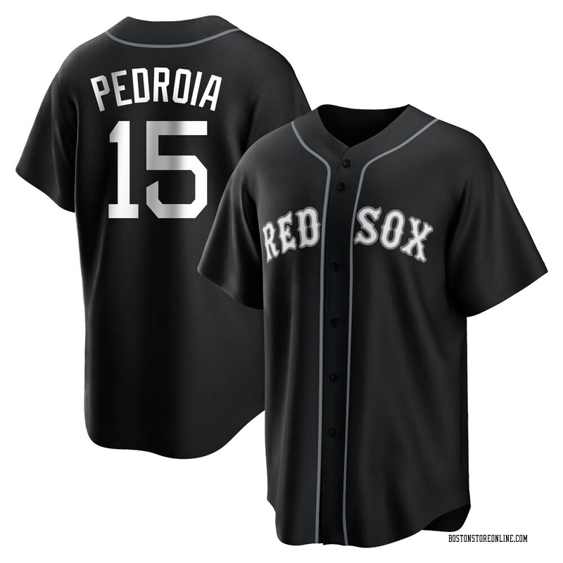 Youth Boston Red Sox Dustin Pedroia White Player Replica Jersey