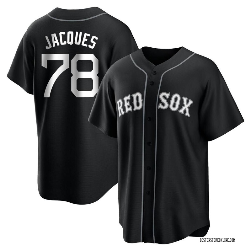 Joe Jacques Youth Nike White Boston Red Sox Home Replica Custom Jersey Size: Medium