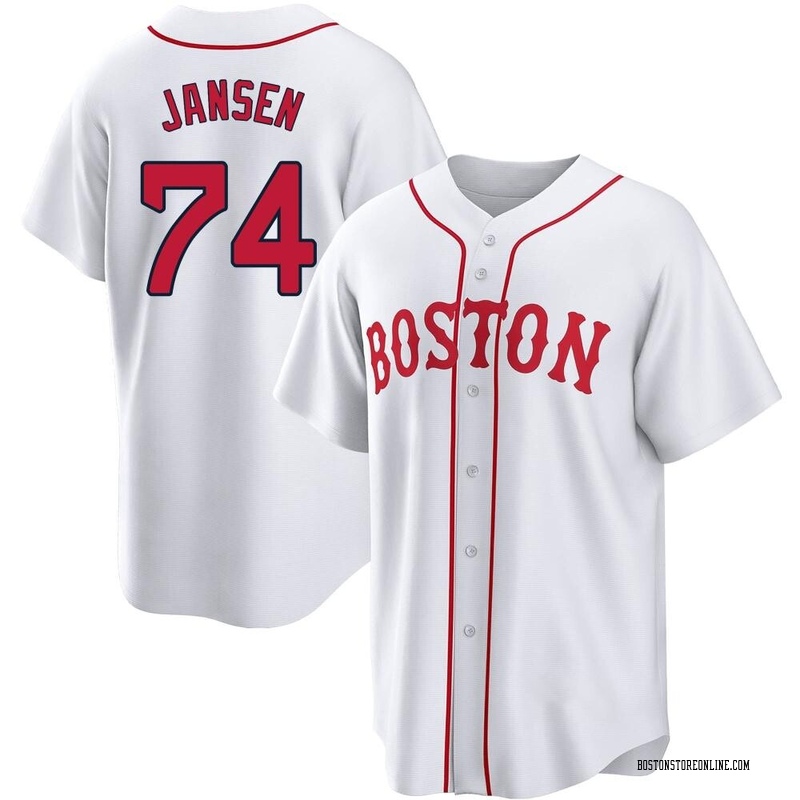 Kenley Jansen Youth Jersey - Boston Red Sox Replica Kids Home Jersey