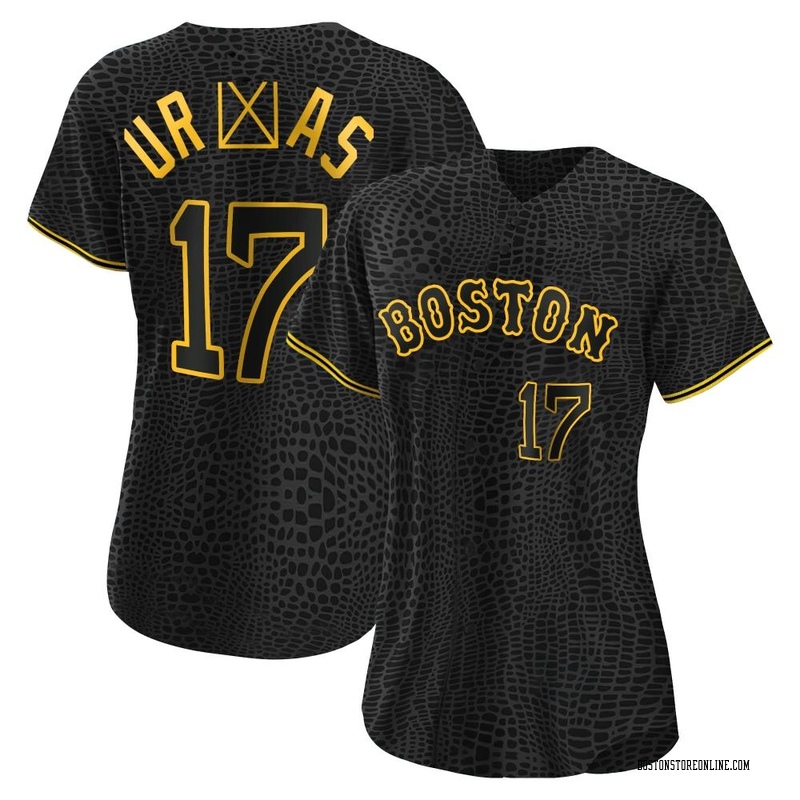 Luis Urias Boston Red Sox Women's Gold City Connect Name & Number T-Shirt