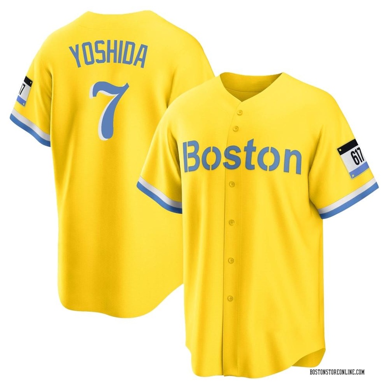 Masataka Yoshida Youth Jersey - Boston Red Sox Replica Kids Home Jersey