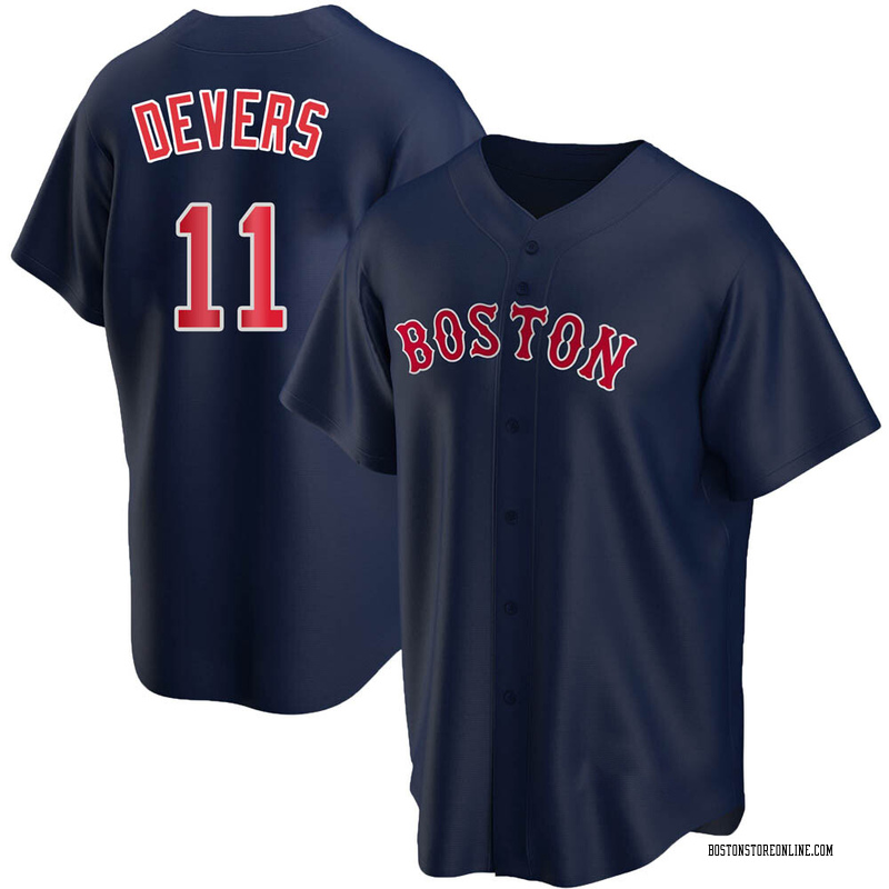 Rafael Devers Youth Boston Red Sox Alternate Jersey - Navy Replica