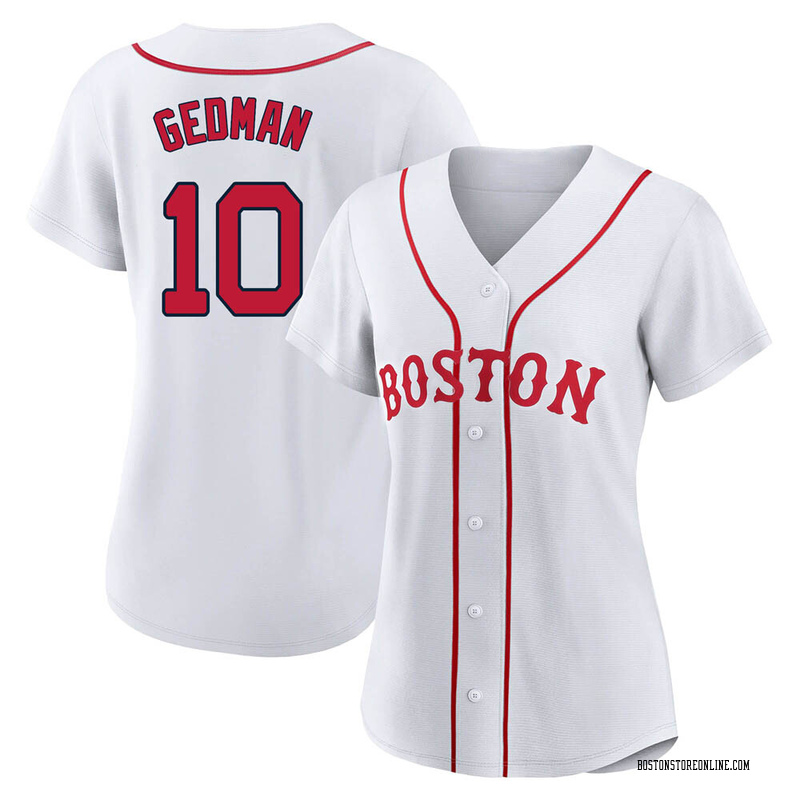 RICH GEDMAN  Boston Red Sox 1990 Majestic Away Baseball Jersey