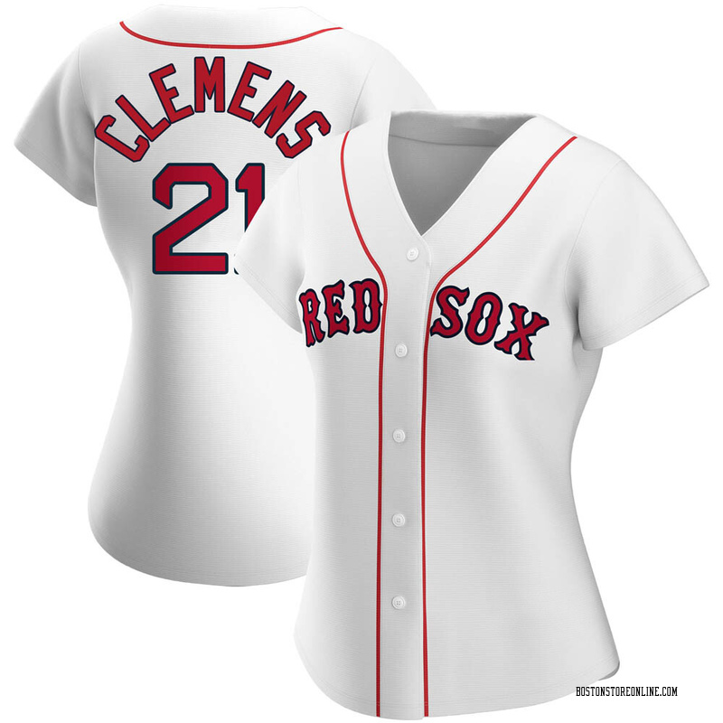 Roger Clemens Boston Red Sox Jersey Number Kit, Authentic Home