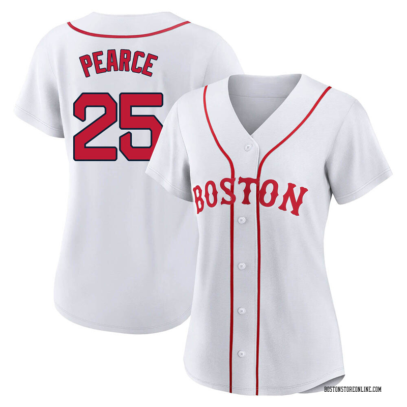 Steve Pearce #25 Team Issued Home White Jersey