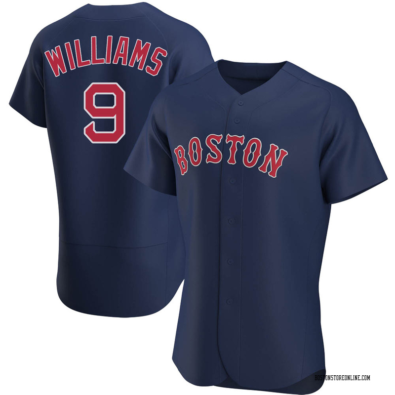 Ted Williams Boston Red Sox Mitchell & Ness Cooperstown Collection Big Tall Mesh Batting Practice Jersey - Navy
