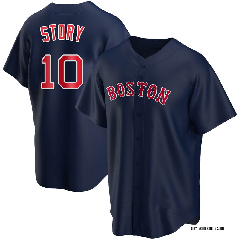 Youth Nike Trevor Story Red Boston Red Sox Alternate Replica Player Jersey